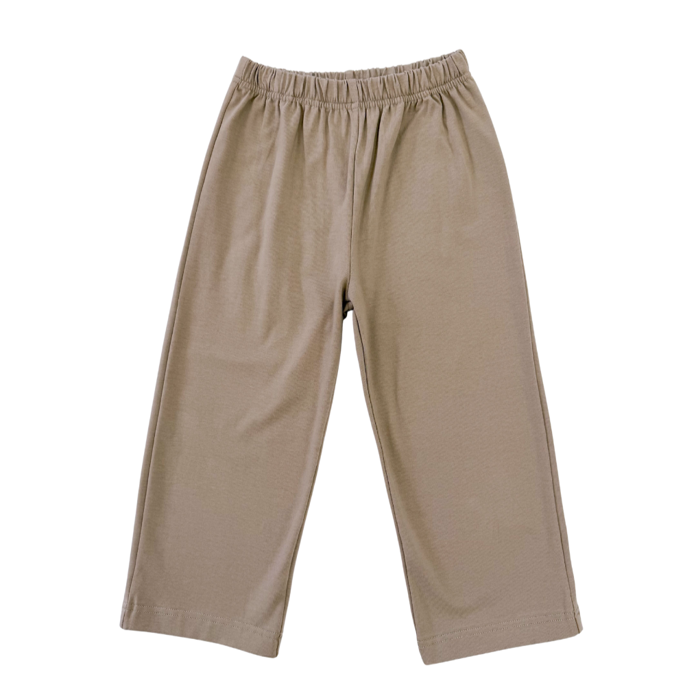 Knit Pants -Khaki
