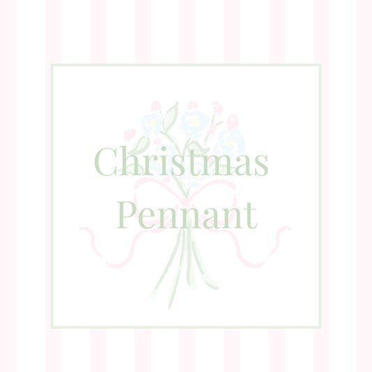 Christmas Sample - Christmas Pennant