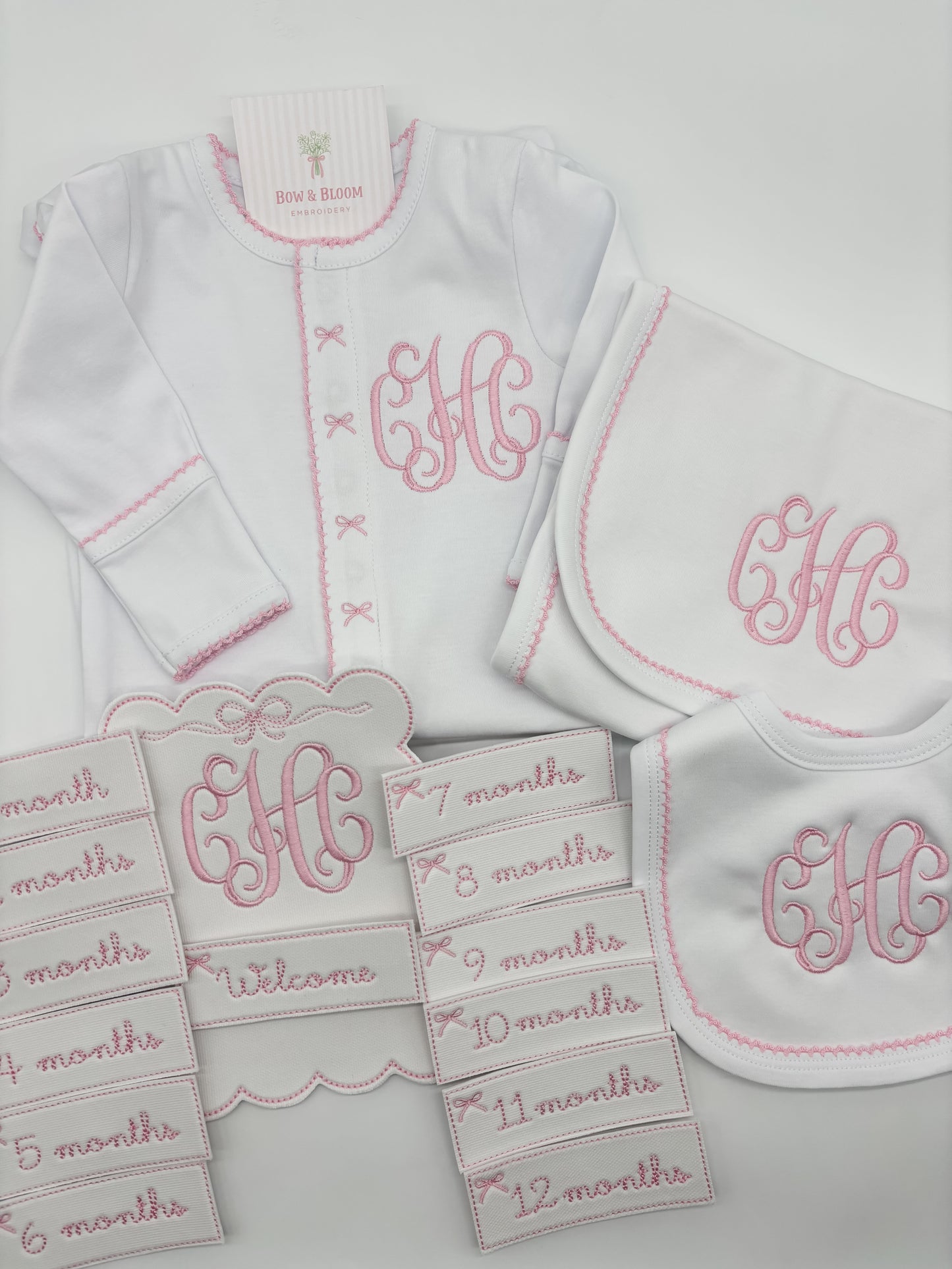 Girls Baby Bow Bundle