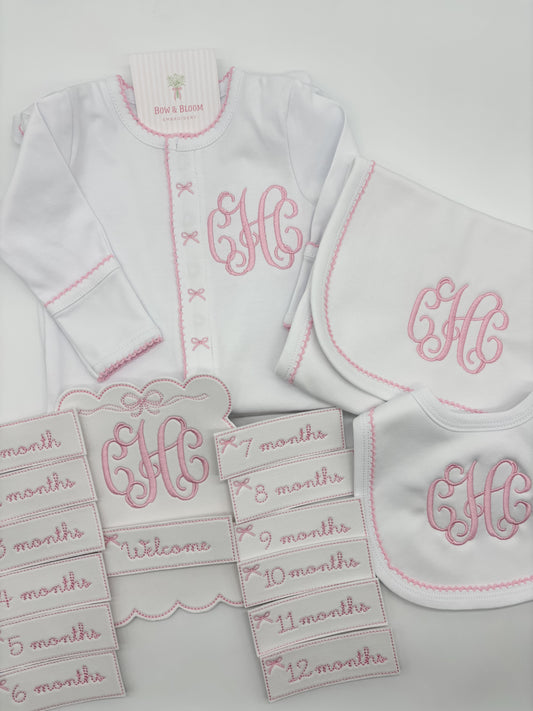 Girls Baby Bow Bundle