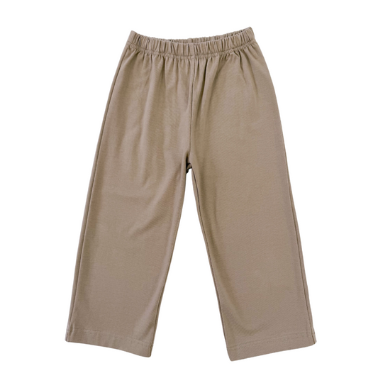 Knit Pants -Khaki