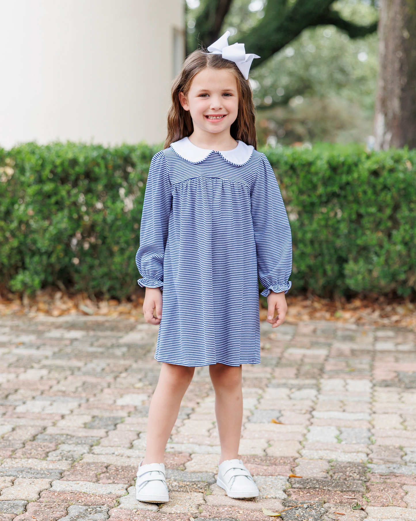 Lottie Dress - Navy