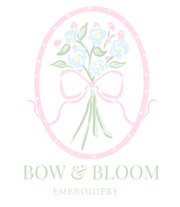 Bow and Bloom Embroidery