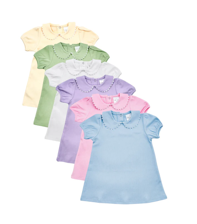 Scalloped Collar Dress