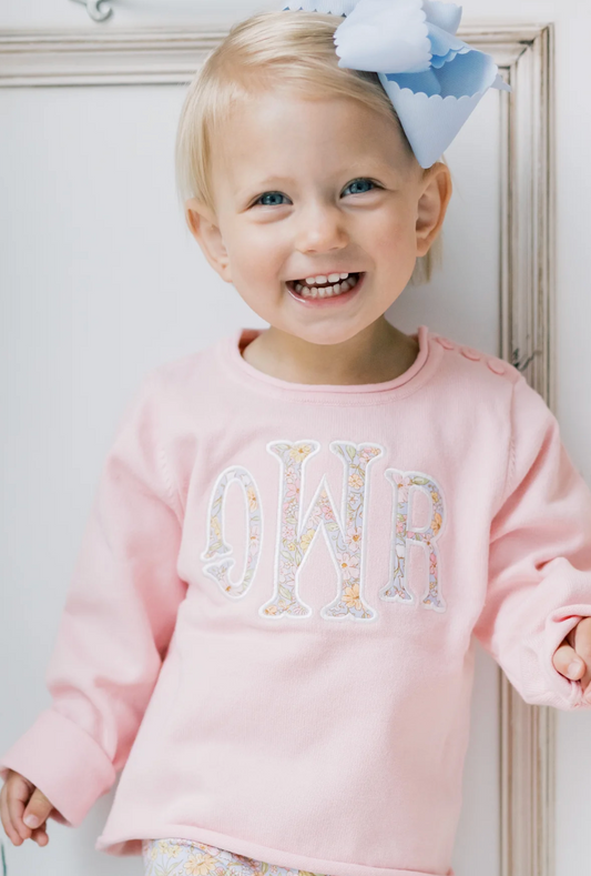 Light Pink Rollneck Sweater - late Oct TAT